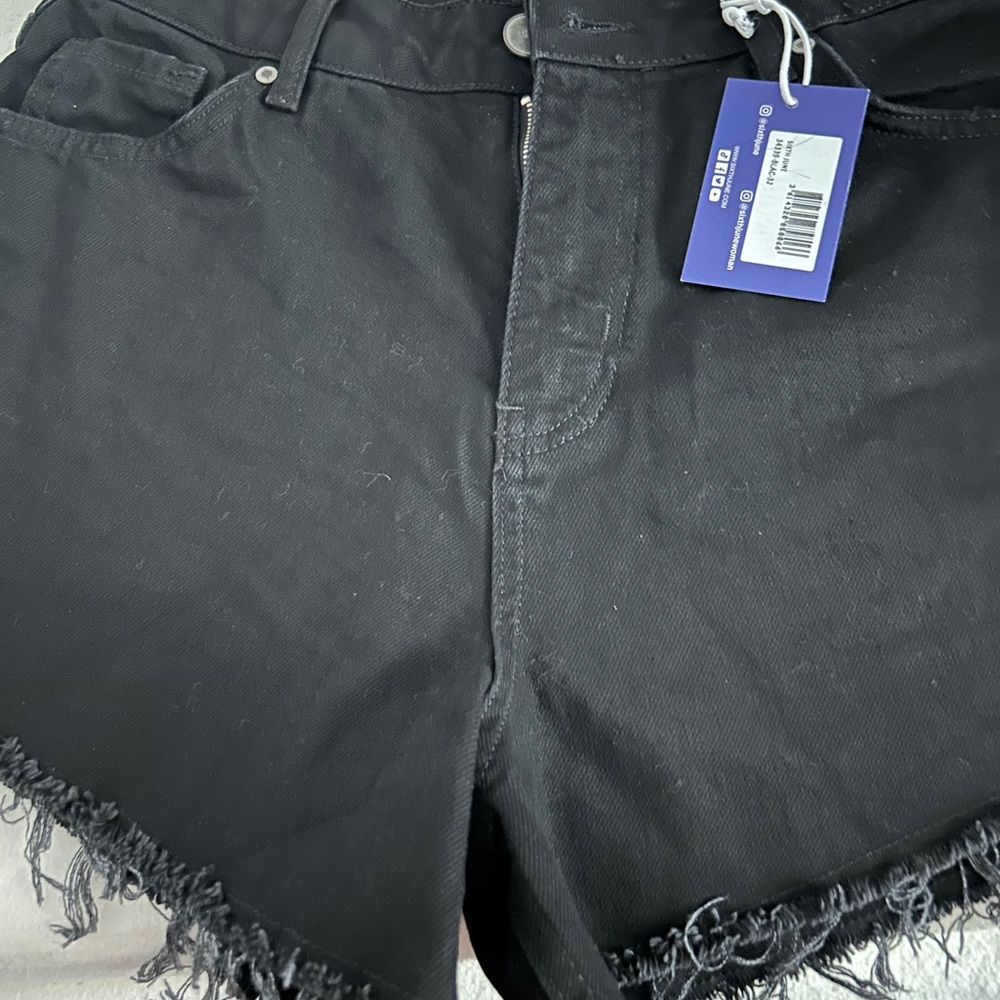 Sixth June badass black cut off Shorts